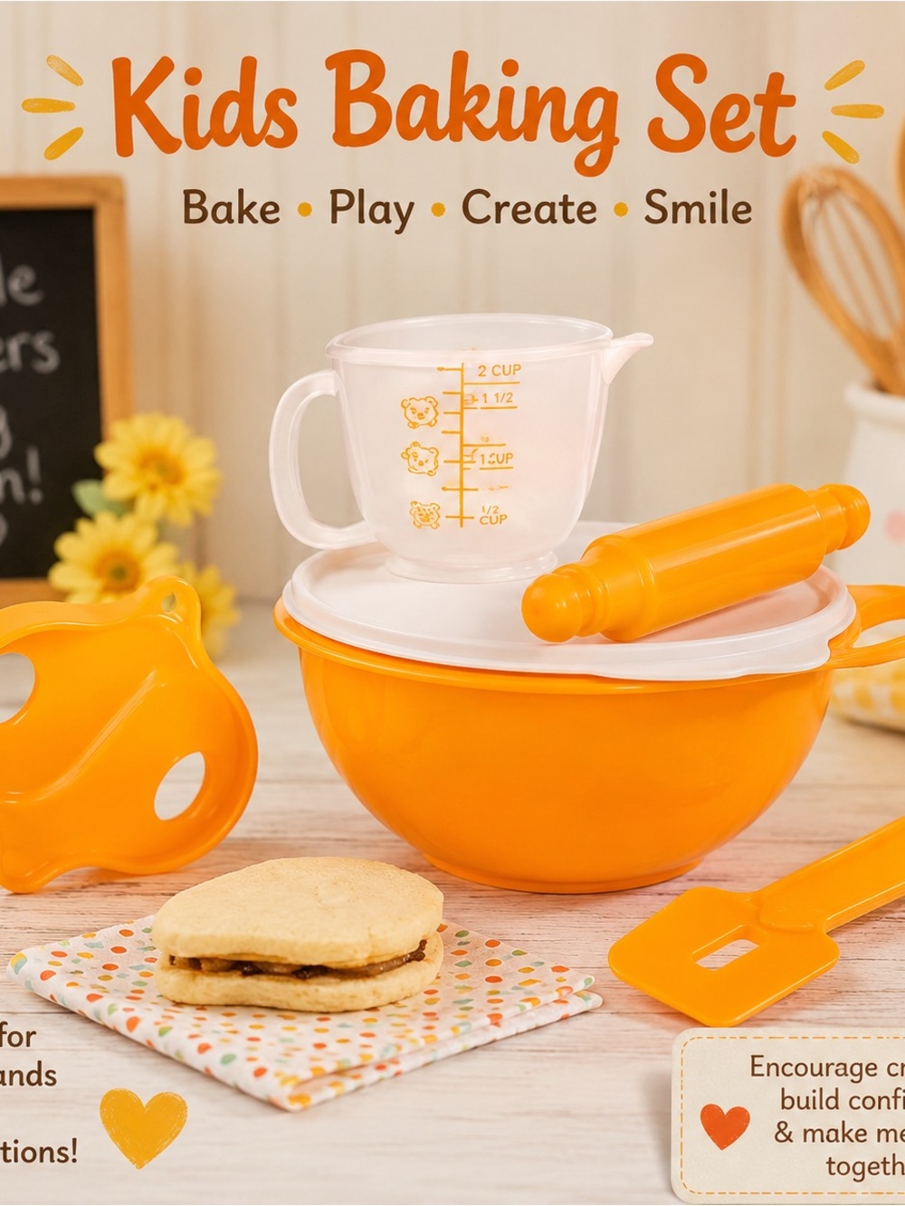 NEW Tupperware Kids Baking Set